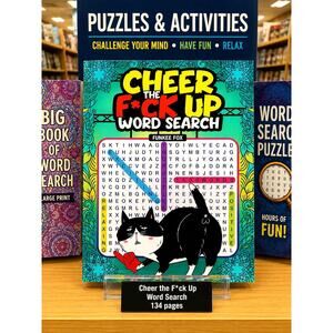 Cheer the F*ck Up Word Search 134 pages